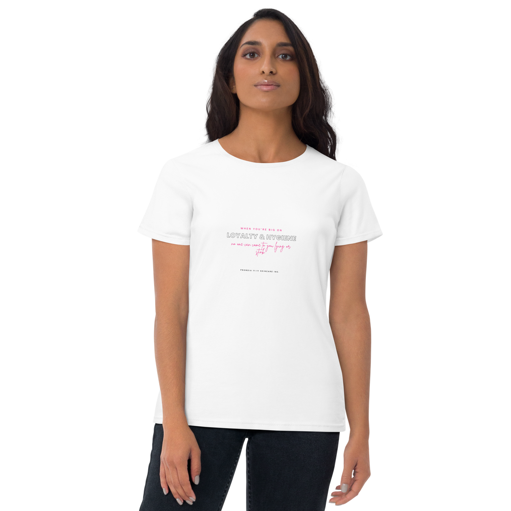 Lies & stink Women's short sleeve t-shirt